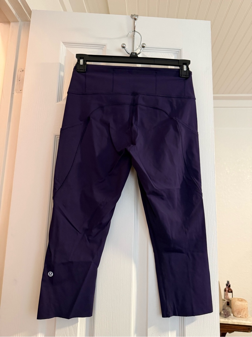 lululemon Purple Crop Athletic Leggings